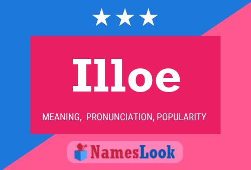 Poster del nome Illoe