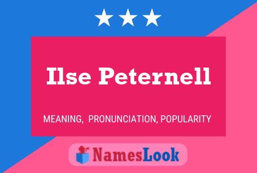 Poster del nome Ilse Peternell