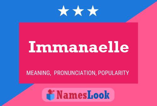 Poster del nome Immanaelle