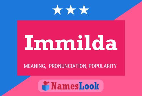 Poster del nome Immilda