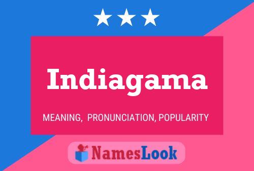 Poster del nome Indiagama