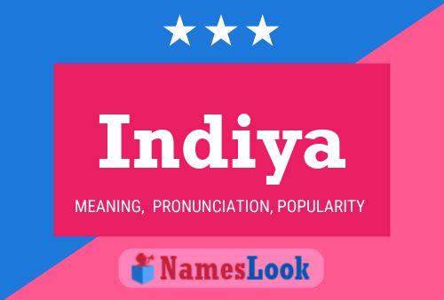 Poster del nome Indiya