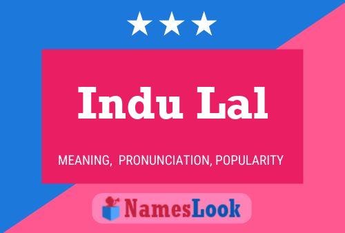 Poster del nome Indu Lal