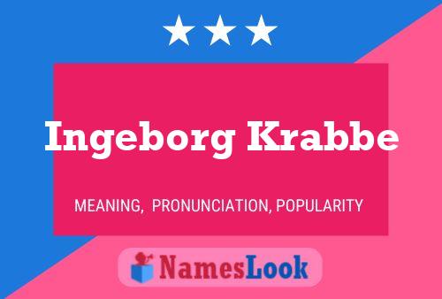 Poster del nome Ingeborg Krabbe