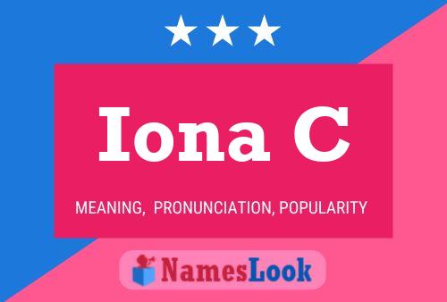 Poster del nome Iona C