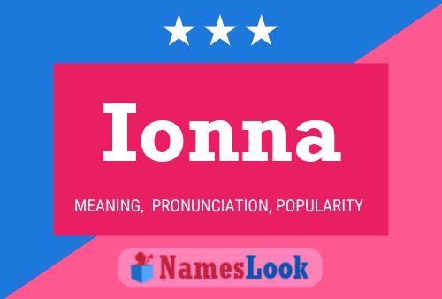 Poster del nome Ionna