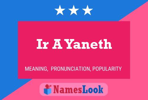 Poster del nome Ir A Yaneth