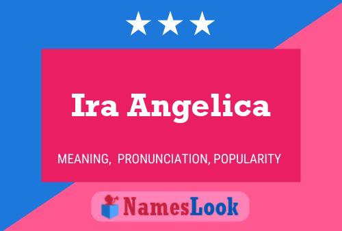 Poster del nome Ira Angelica