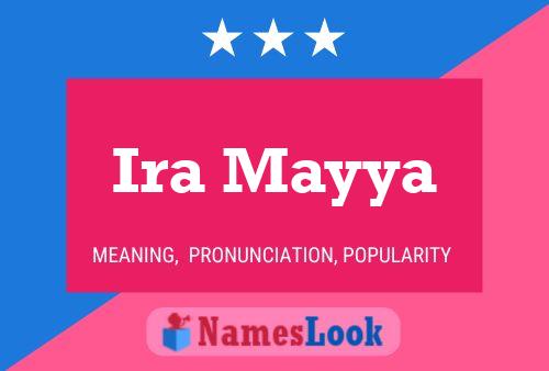 Poster del nome Ira Mayya