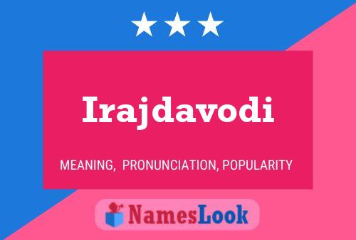 Poster del nome Irajdavodi