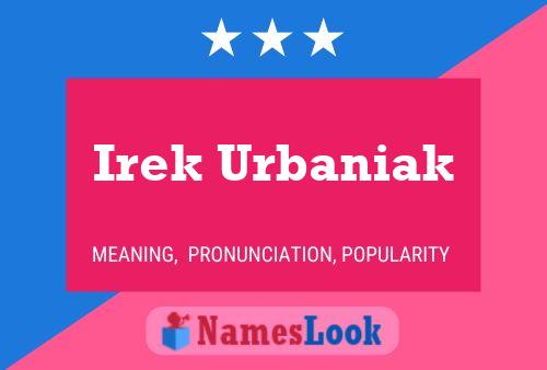 Poster del nome Irek Urbaniak