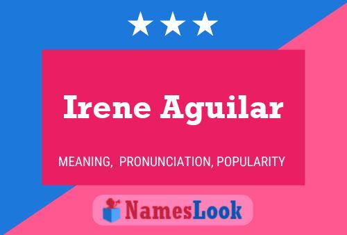 Poster del nome Irene Aguilar