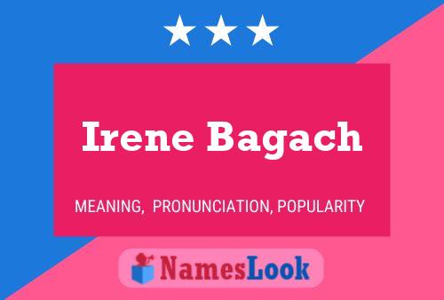 Poster del nome Irene Bagach