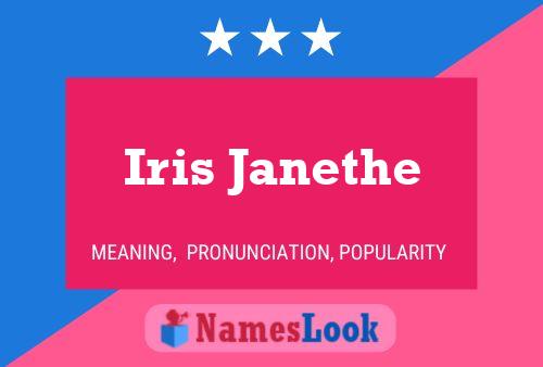 Poster del nome Iris Janethe