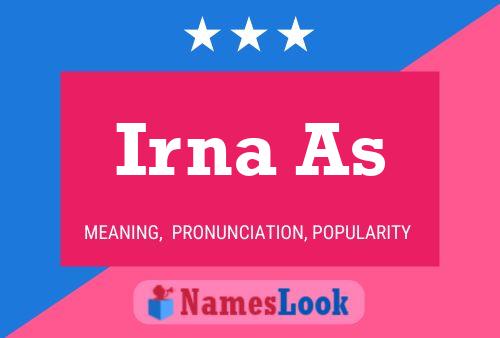 Poster del nome Irna As