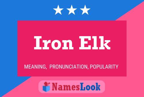 Poster del nome Iron Elk