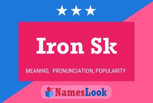 Poster del nome Iron Sk