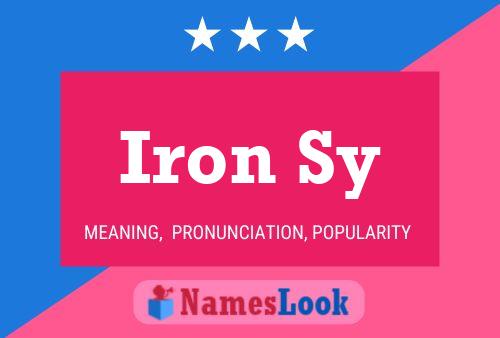 Poster del nome Iron Sy