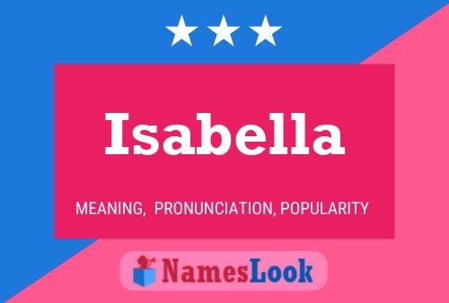 Poster del nome Isabella