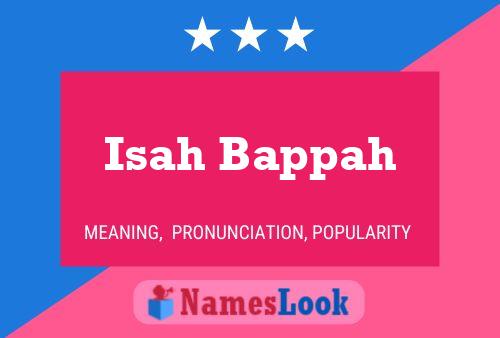 Poster del nome Isah Bappah