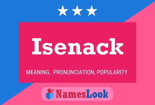 Poster del nome Isenack