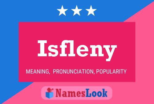 Poster del nome Isfleny