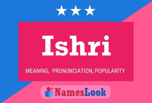 Poster del nome Ishri