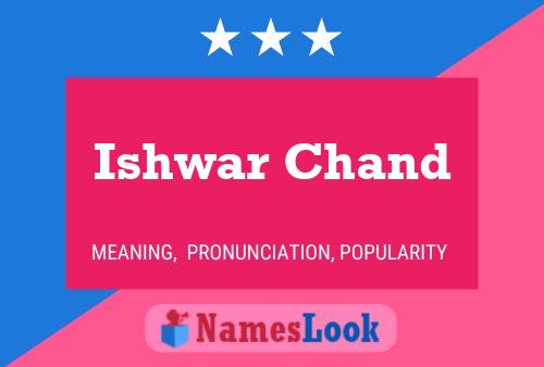 Poster del nome Ishwar Chand