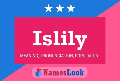 Poster del nome Islily