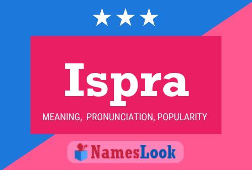 Poster del nome Ispra