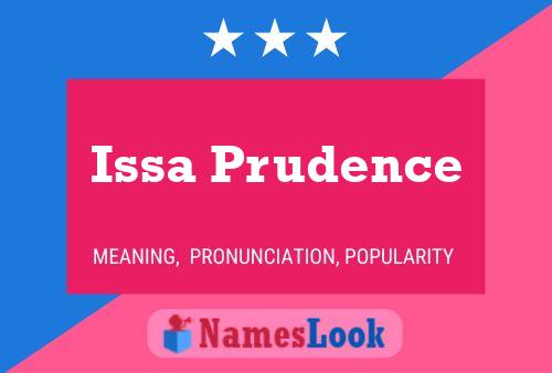 Poster del nome Issa Prudence