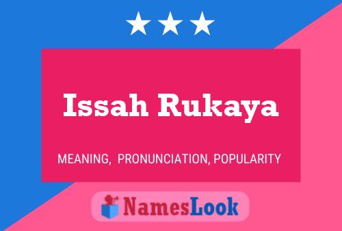 Poster del nome Issah Rukaya