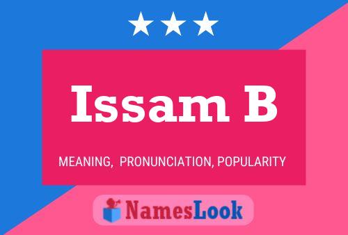 Poster del nome Issam B