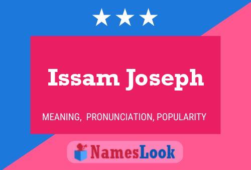 Poster del nome Issam Joseph