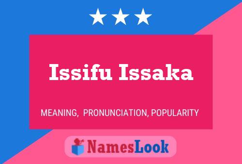 Poster del nome Issifu Issaka