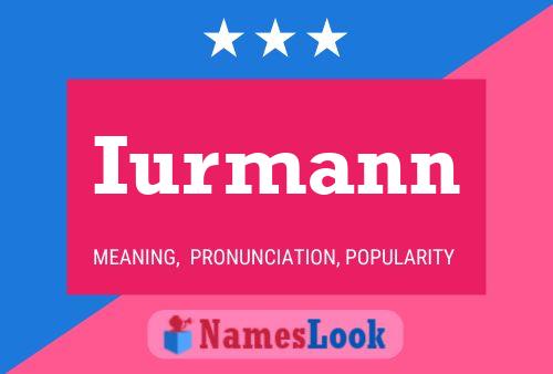 Poster del nome Iurmann