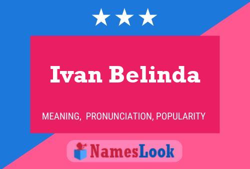 Poster del nome Ivan Belinda