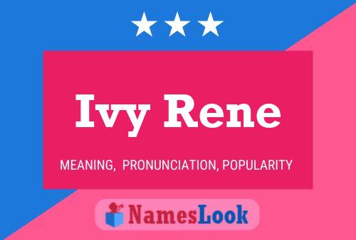 Poster del nome Ivy Rene