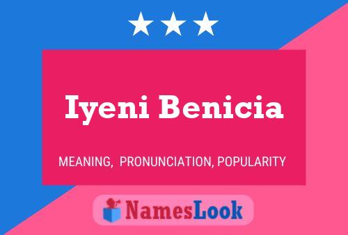 Poster del nome Iyeni Benicia