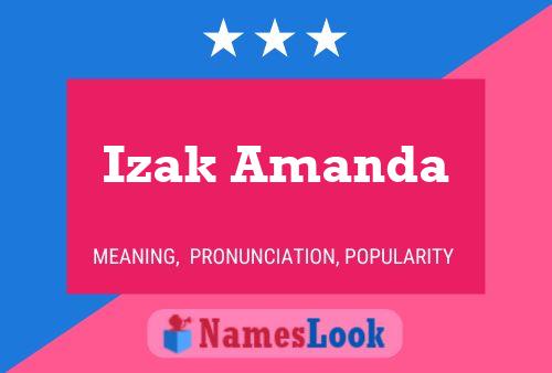 Poster del nome Izak Amanda