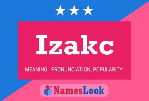 Poster del nome Izakc