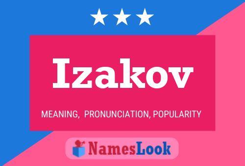 Poster del nome Izakov