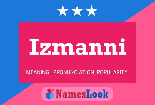 Poster del nome Izmanni