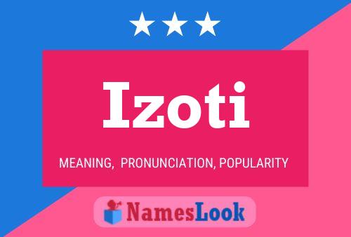 Poster del nome Izoti