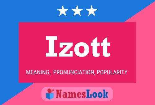 Poster del nome Izott