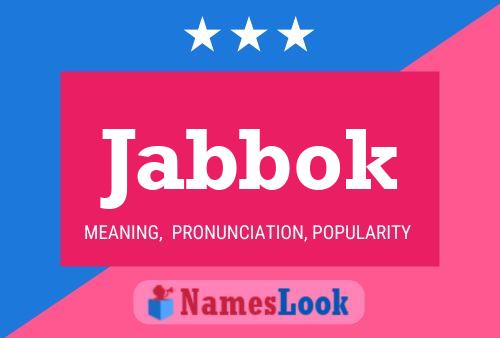 Poster del nome Jabbok