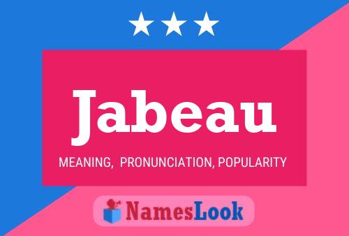 Poster del nome Jabeau