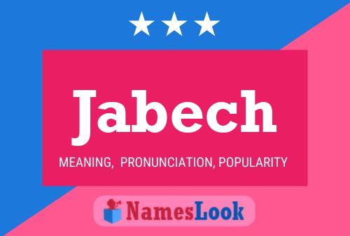 Poster del nome Jabech