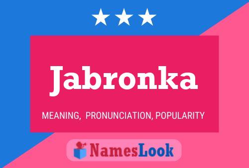 Poster del nome Jabronka