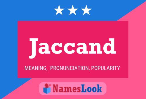 Poster del nome Jaccand